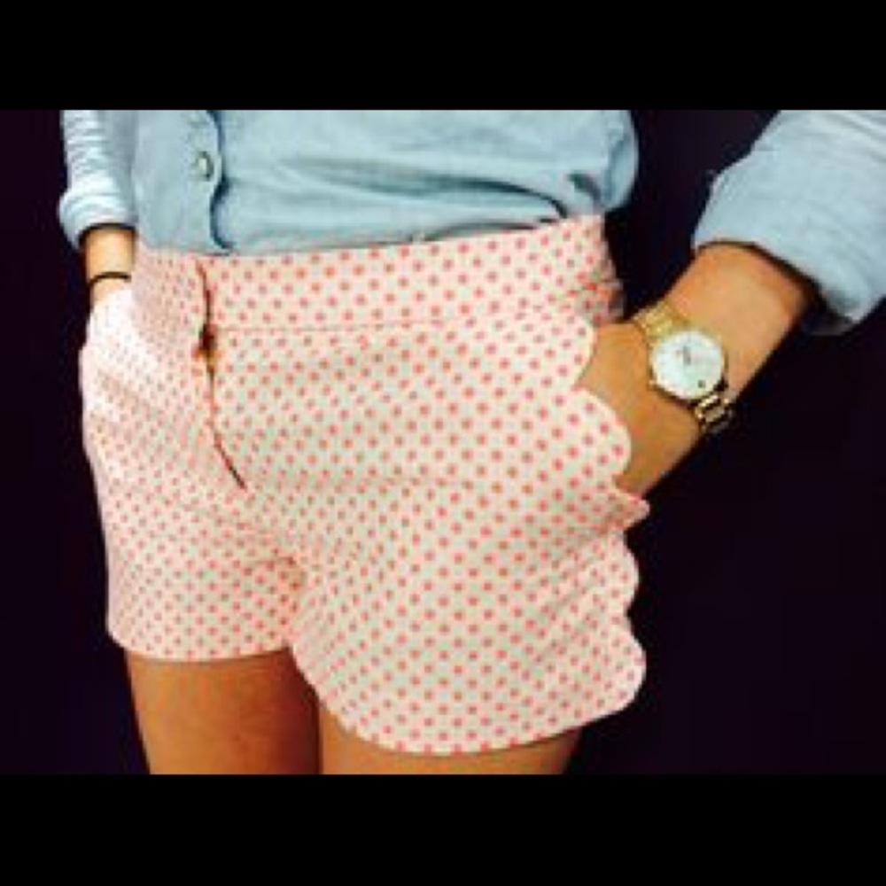 J. Crew Polka Dot Shorts